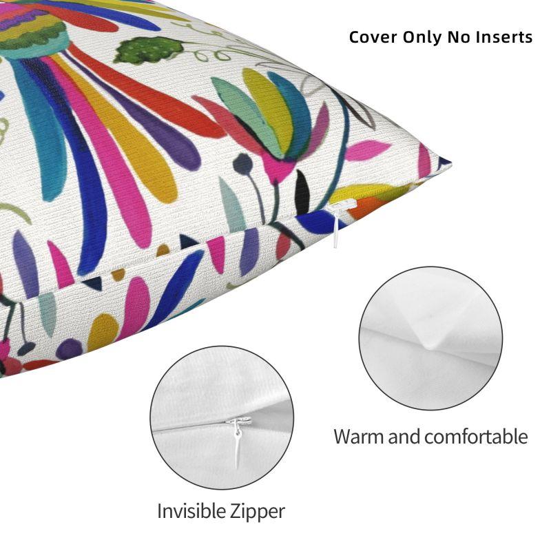 Μεξικάνικα Οτόμι Πουλί Πολυτελείς Καλύμματα Μαξιλαριών Ρίψης Διακοσμητικά Σπιτιού Κεντήματα Ζώων Μαξιλάρι Αυτοκινήτου