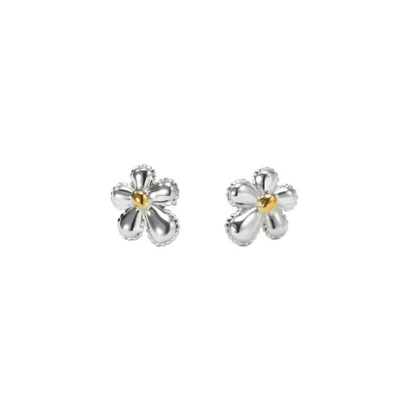 FINDELISE 925 Signature Daisy Twist Mini Earrings
