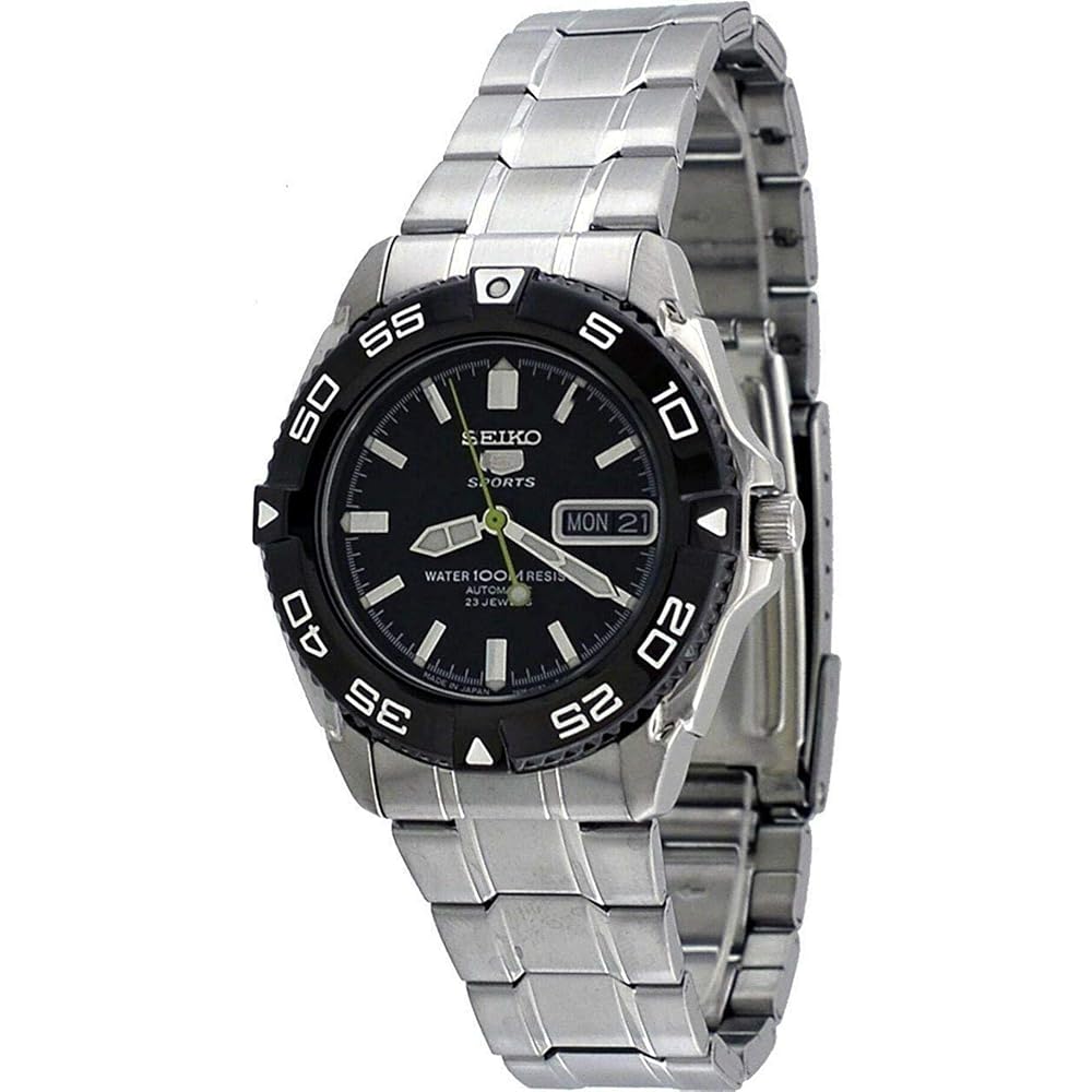 Автоматические часы Seiko 5 Sports SNZB23J1 Мужские Нержавеющая сталь Водонепроницаемые 100м