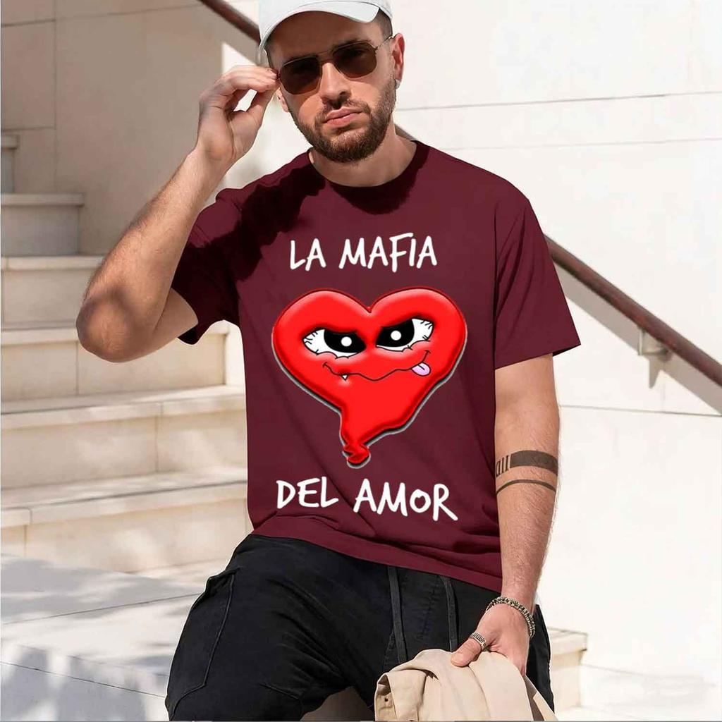 The Mafia Of Love T Shirt Funny Printed Tshirt Unisex Summer Tees Harajuku Fashion Short Sve O Neck Streetwear 2026 New Model Shor