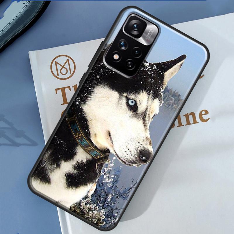 

Alaskan Husky Dog Cute Puppy Case For Xiaomi Redmi 13C 10C 12C 14C Redmi Note 14 13 Pro 12 11 9 10 9S 10S 11S 12S Cover Redmi 13 4G