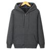 Casual Fashion Solid Color Stitching Hooded Sweatshirt Coat Autumn Men Clothing Jacket Plus Size