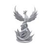 Phönix Aufstieg Skulptur, 3D Gedruckte Phönix Vogel Figur, Mythisches Kreaturen Dekoration mit Flügeln für Schreibtisch, Arbeitszimmer, Büro Dekoration
