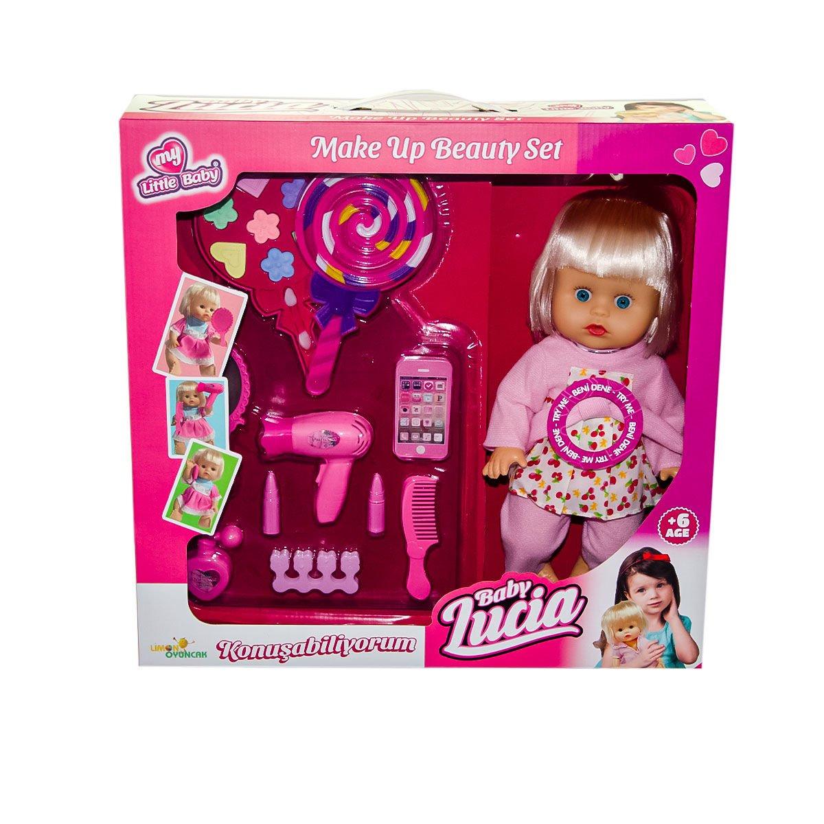 

LMN190 Makeup Set Musical Doll - Lemon Toy