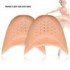 Silicone Anti-Friction Toe Cap and Forefoot Protector with Holes - Thickened, Super Soft Sleeve
