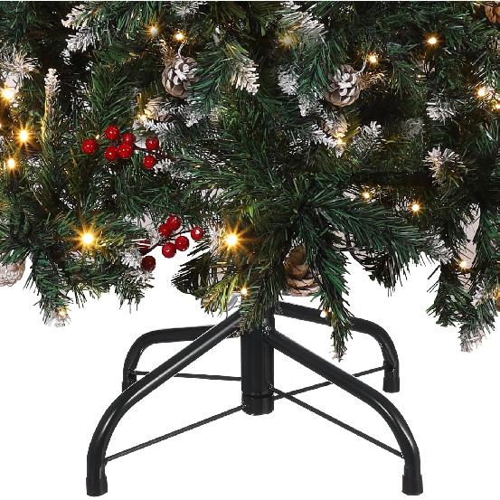 Metal Christmas Tree Stand, Christmas Tree Stand for Artificial Tree Folding Stand, Replacement Xmas Tree Stand Base for Artificial Tree 0.7 in
