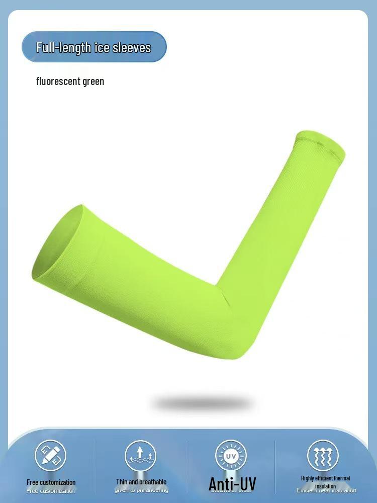 Ice Silk UV Protection Sleeves for Outdoor Sports - Men & Women