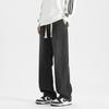 2026 New Vintage Drawstring Jeans for Men, Washed, Loose Fit, Versatile Workwear Trousers
