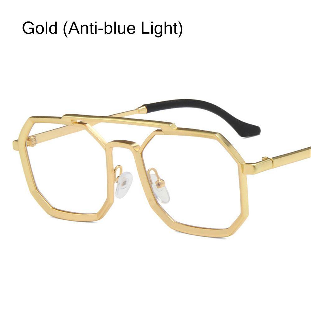 Vintage Metallrahmen Polygon Sonnenbrille für Herren & Damen Sonnenbrille Bunt Kleine Retro Brille UV400 Schutz Shades
