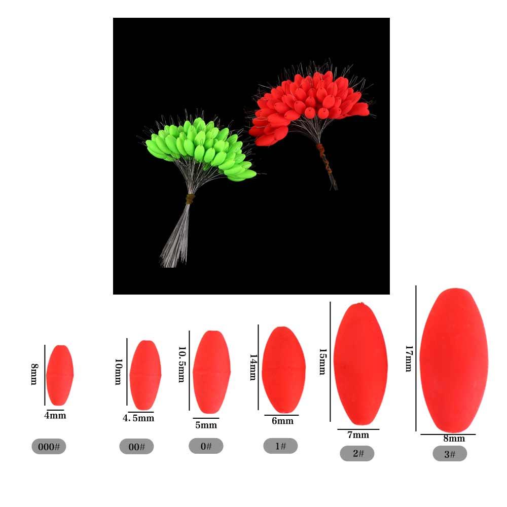 Floating Fishing Floater Fishing Space Beans Fishing Bobber Floating Beans Oval Fishing Float