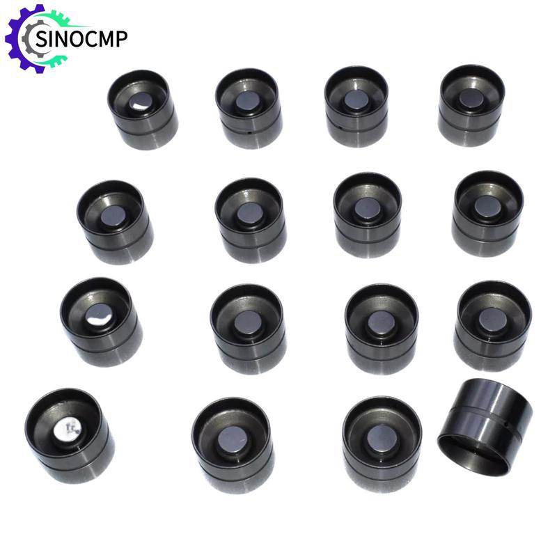 16pcs Valves Hydraulic Lifters 22231-37100 For Hyundai Accent Kia Rio Rio5 1.5L 1.6L G4ED Engine Replace Parts Auto Accessories