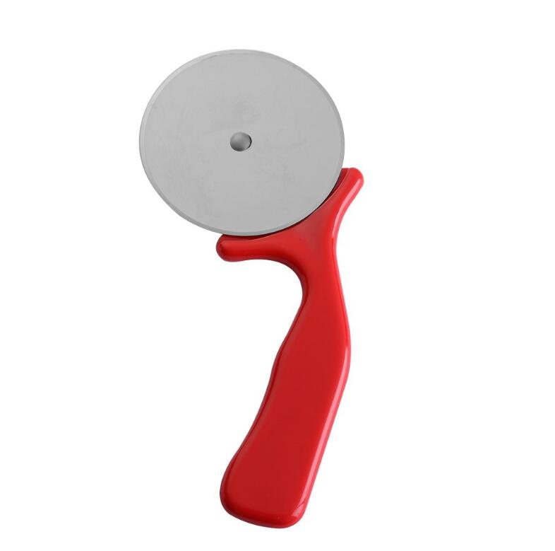 New Arrival Stainless Steel Cutter Pizza Knife Cake Tools Pizza Wheels Scissors Ideal for Pizza Pies Waffles and Dough Cookies