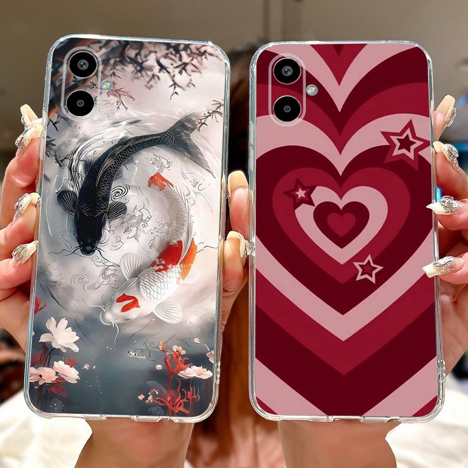 Für Samsung Galaxy F06 5G Hülle SM-E066B Modisches Bemaltes Cover Weiche Silikon Handyhülle Für Samsung F06 M 06 Galaxy M06 5G Fundas