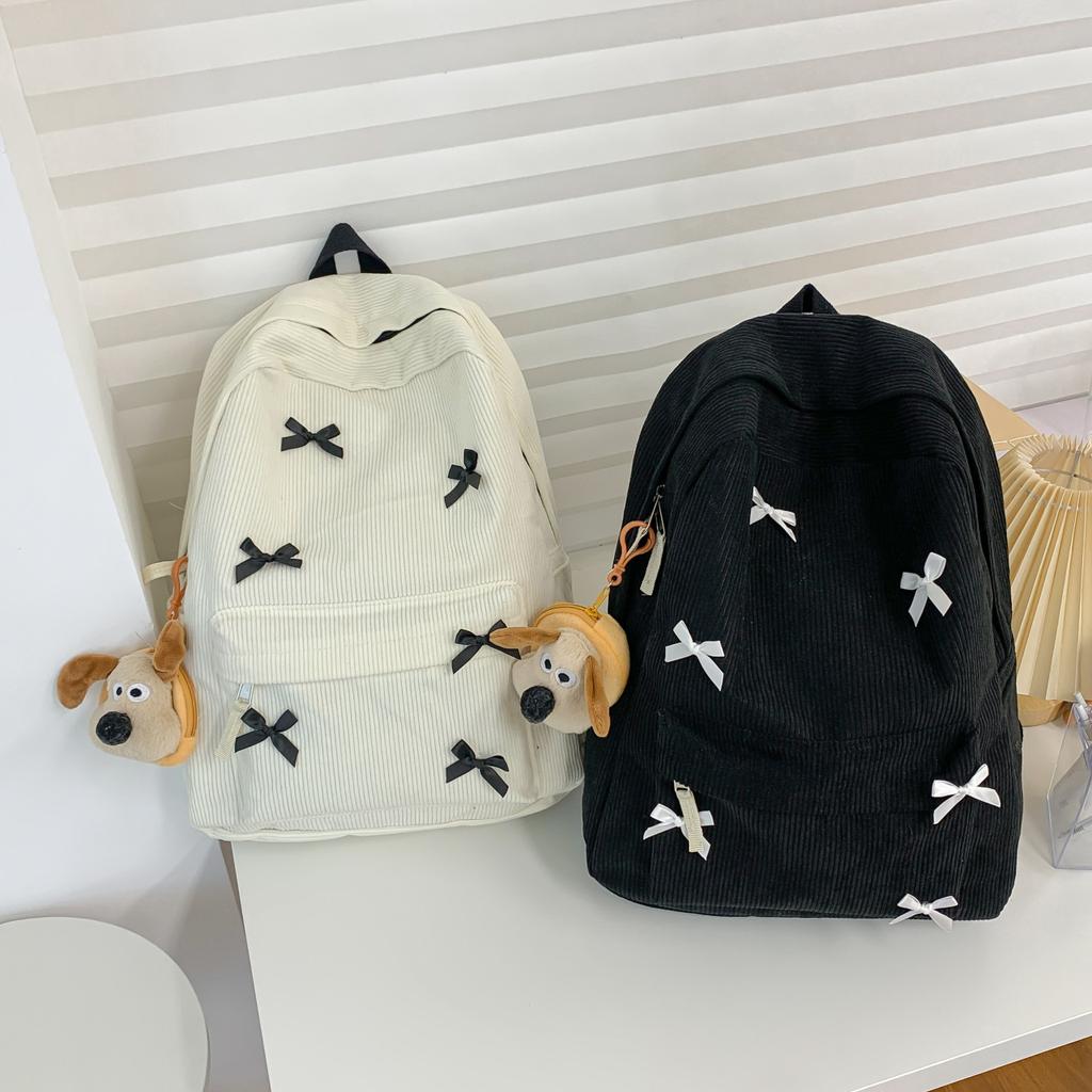 Schoolbag for Girls with High Looks, Simple and Niche and Versatile Backpack for Girls with Korean High School Backpack