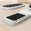 Foot Arch Trainer with Adjustable Resistance Massage Roller 2 in 1 Design Portable Foot Exerciser White