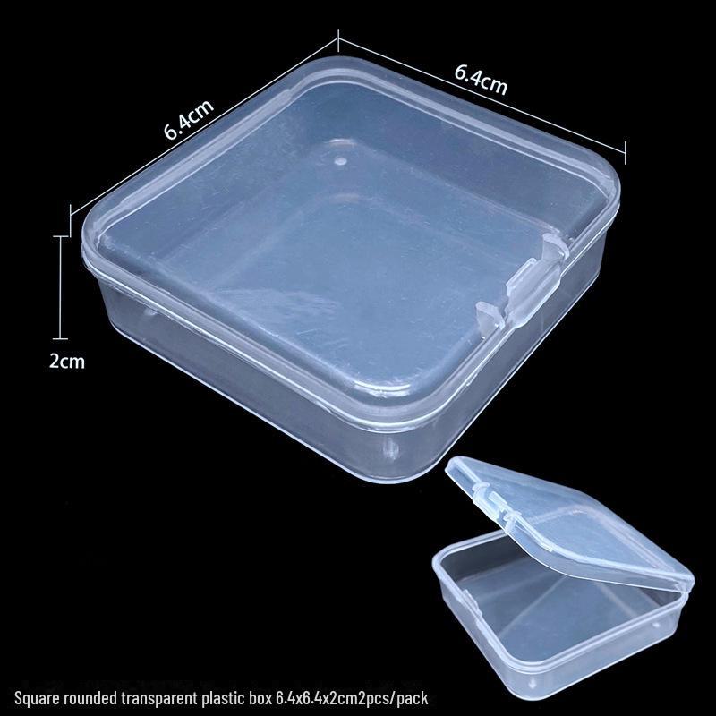 Transparent DIY Jewelry Storage Box - Detachable and Stackable Organizers for Tools and Earrings