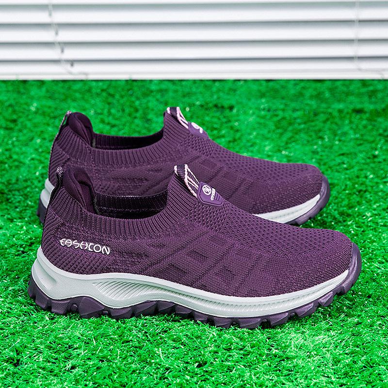 Casual shoes shoes sports fly-woven summer travel shoes mother shoes mesh
