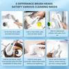 Handheld Electric Cleaning Brush 5 In 1  Heads Cordless Portable Cleaning Brush Handheld Scrubber Suitable for Bathroom Kitchen