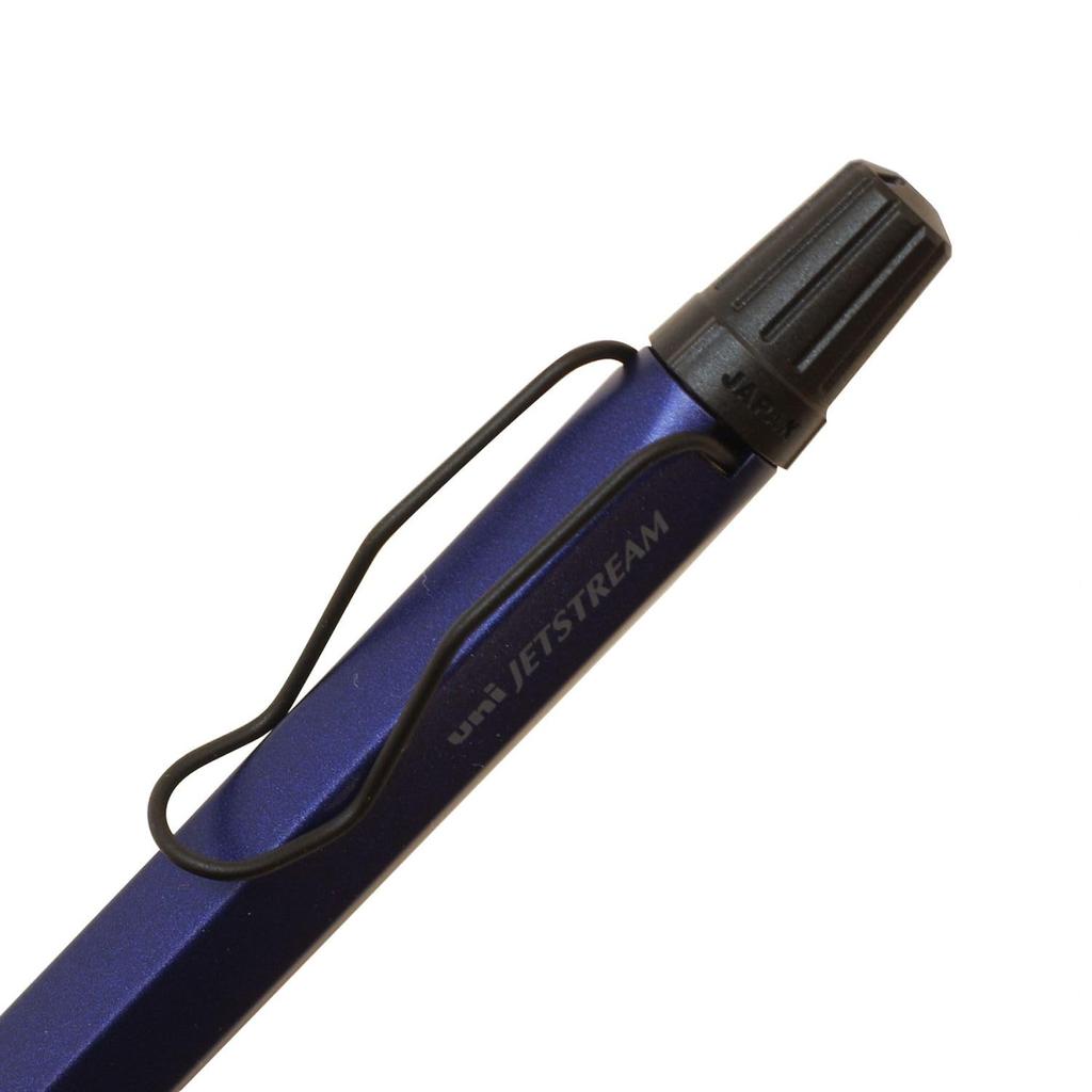 Mitsubishi Pencil ballpoint pen Jetstream Edge Limited Edition Navy but easy to write with 3-color 0.28 Ultra-fine SXE3250328.NV