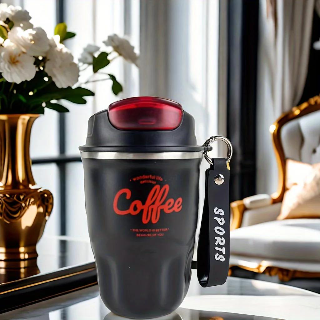 360ml Vysoká krása Mužský a ženský student Auto Voda Dárek Kávový hrnek 304 Nerezový Izolovaný hrnek