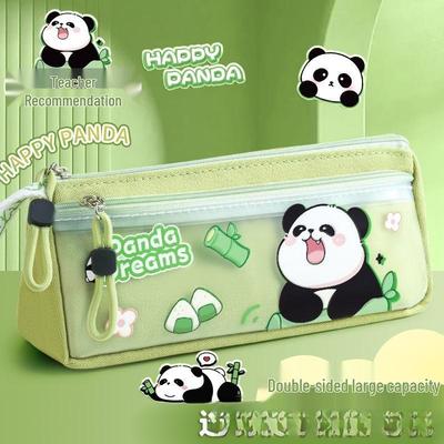 Panda Pencil Case for Girls and Boys - Super Popular School Stationery Box
