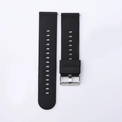 1 ks 22mm Náhradní silikonový řemínek Univerzální řemínek Příslušenství Vysoká kvalita nebo Řemínek pro chytré hodinky Samsung Active Huawei Watch