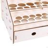 Paint Brush Rack, Portable Arranged Holder for Sanding Strip Scissors Artists Makeup