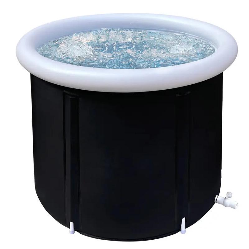 Portable Foldable Ice Bath Tub: Adult Soaking Bucket for Athletes