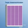 Colorful A4 Homework Labels - Name, Class, Teacher Management Stickers