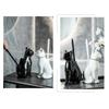 Ceramic Cats Base Toilet Bowl Brush Soft Bristles Toilet Cleaning Brush With Holder Deeply Cleaning Toilet Brush