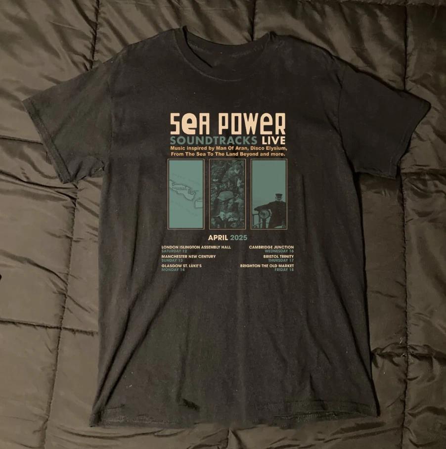 

NEW Sea Power Band Tour 2025 Gift for Fan S to 5XL T-shirt 3XL