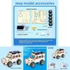 Science Experiment Diy Jeep Car Kit With Wooden Physics Gear For Childrens Stem Education