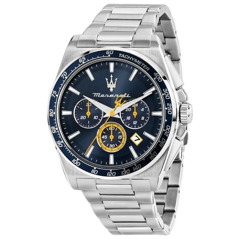 

Maserati Velocità Blue Stainless Steel Men s Quartz Chronograph R8873652001 синий
