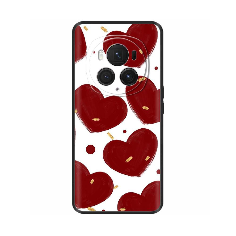 For Honor Magic6 Pro 5G Case For Huawei Honor Magic 6 5G Creative Soft Liquid Silicone Protection Phone Cover for Magic 6 pro