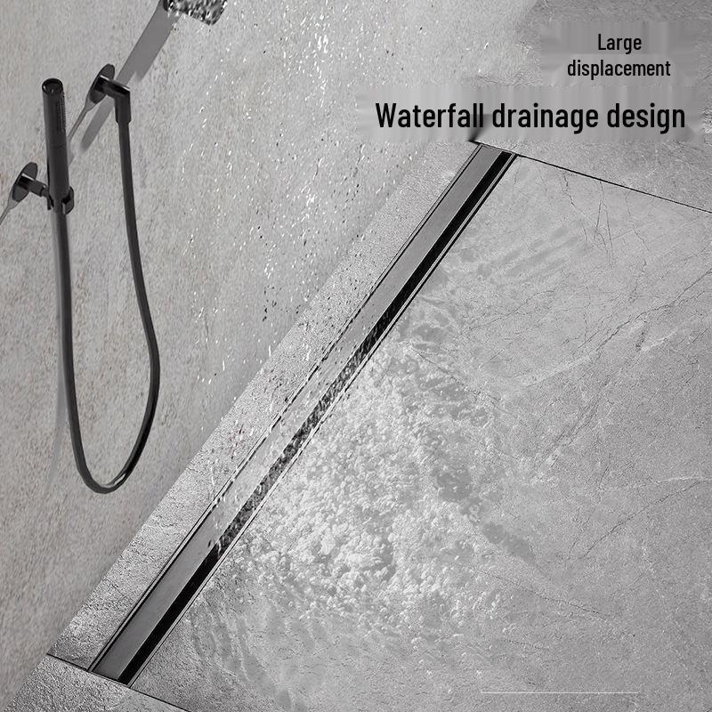 MDNG Rectangular Hidden Shower Floor Drain