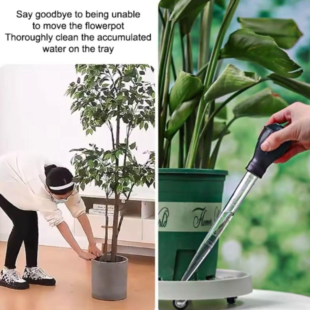 Transparent Plant Water Remover Detachable Water Pumping Processor  Indoor Plant