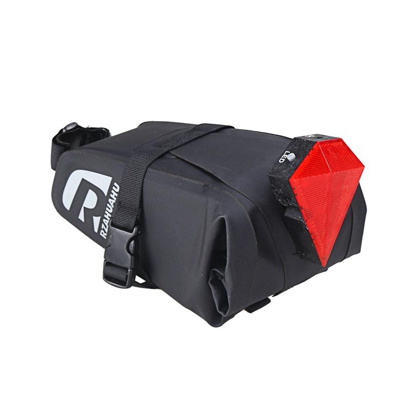 Bike Waterproof Bicycle Saddle Bag Reflective Large Capacity Foldable Tail Rear Bag Cycling MTB Trunk Pannier