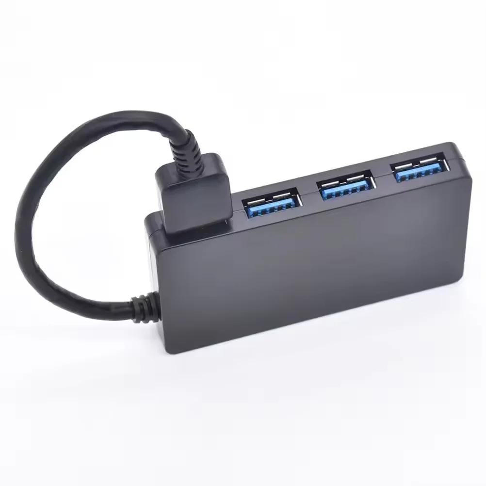 High-Speed USB 2.0 Hub 4-Port Data Cable Splitter Adapter Multi-System Plug And Play Expander for Enhanced Connectivity