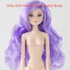 Joint Movable Supermodel Doll Body Curly Hair Doll Body Realistic Make-up Doll Head  Play House