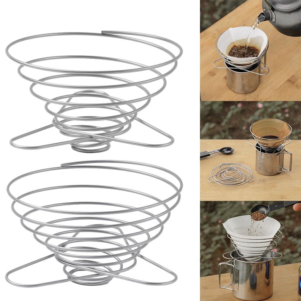 Camping Coffee Filter Collapsible Coffee Filter Reusable Coffee Dripper