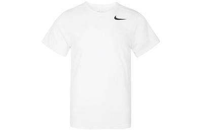 T Shirts Men's White Crew Neck Moderate Straight Fit AJ8022-100