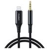 Kabel Choetech AUX009 Lighting / Mini Jack 3.5mm 2 M - Czarny