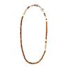 New Chinese-style, trendy, elegant and refined feminine bracelet made of oily-coated Kukko Bodhi combined with gray agate and jadeite with a running