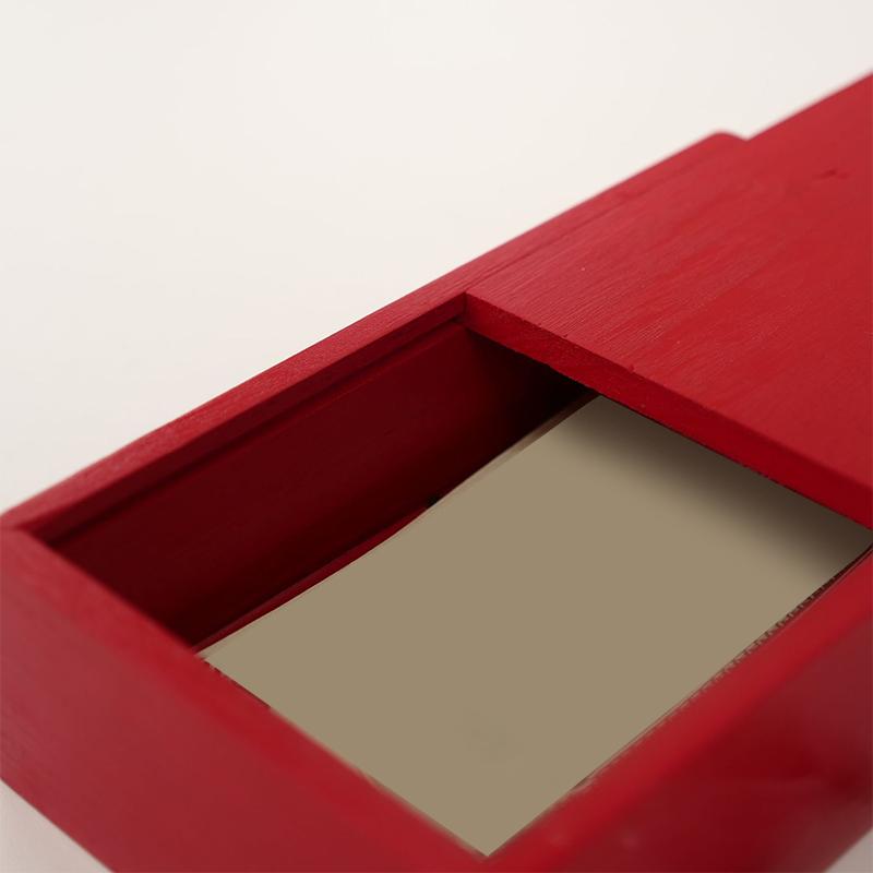 Transparent Money Bank Saving Money Box Creative Red Wood Pull Surprise Box Toy For Kids Adults Cash Storage Challenge Bank Gift