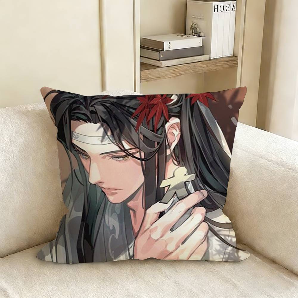 The Founder of Diabolism Mo Dao Zu Shi Pillow Cover Sofa Cushion Cover Home Room Decoration Children Gift