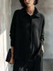 2026 European & American Autumn/Winter Loose Lapel Knit Cardigan Sweater - Versatile Long-Sleeve Top for Women