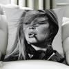 BBrigitte Model BBardot cushion cover Birthday Anniversary Gifts Double Sided Printed Zipper Cushion Cover Soft Skin Bedding