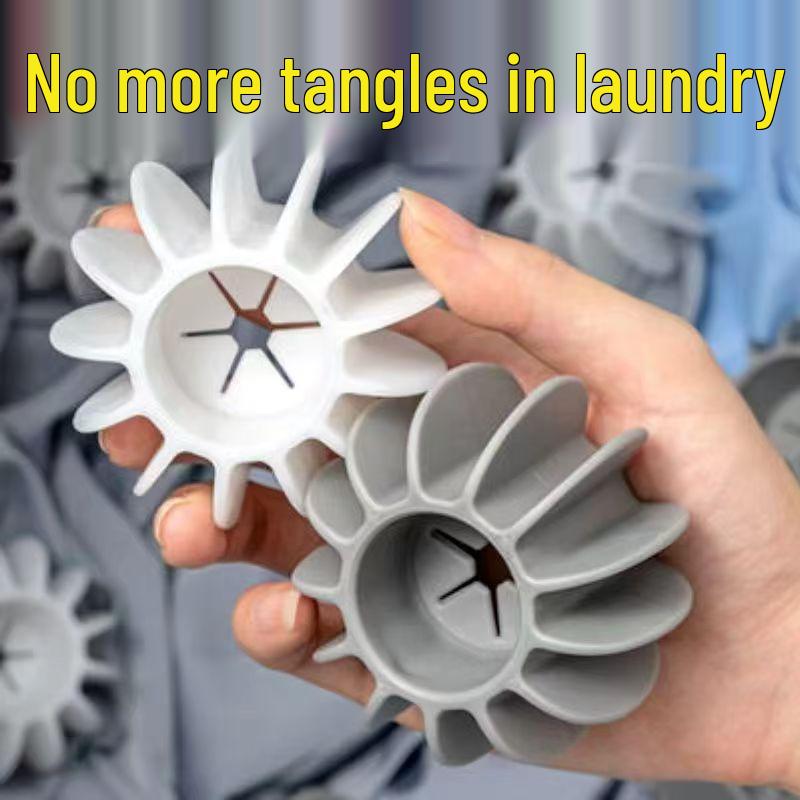 Magic Laundry Balls: Stain Removal, Anti-Tangle, Anti-Knot Filter for Drum Washing Machines