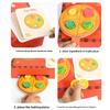 Simulation Pizza Wooden Making Children Toy Set For Role Playing Interaction And