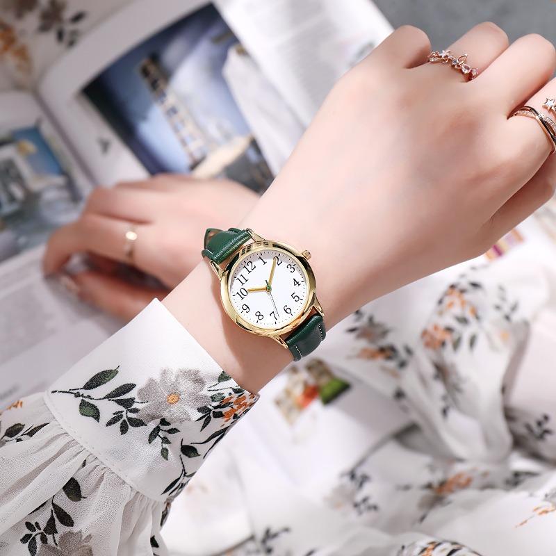 Nuovo Semplice Digitale Moda Donna Orologio al Quarzo Compatto Cinturino Orologio da Donna Orologio da Donna
